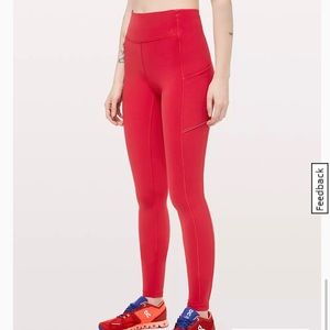 Lululemon speed up mid rise leggings